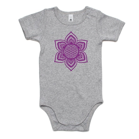 Baby Flower of Life Purple